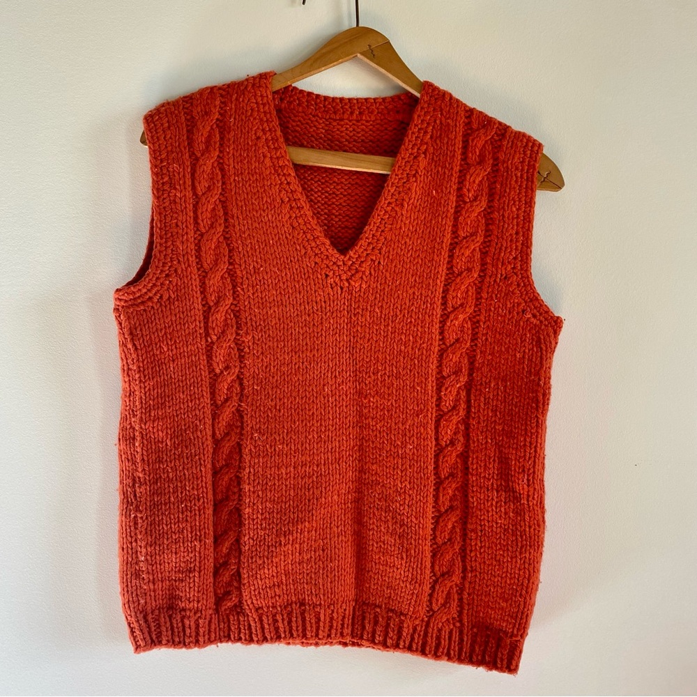 Handmade Knit Vest
